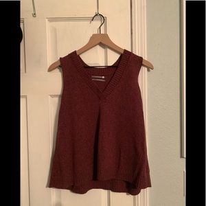 Camilla V-Neck Sweater Tank